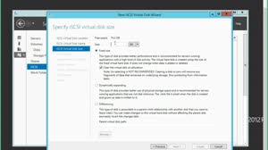 Windows Server 2012 – Configuring as an iSCSI Target