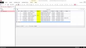 import an Excel spreadsheet into an Access database