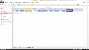 Shuffle - 1 - Examine Data in Access that was imported from Excel